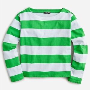 J Crew Relaxed long-sleeve boatneck T-shirt in stripe
Item BP033
